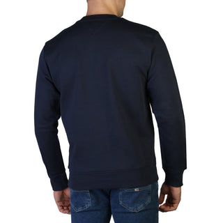 Tommy Hilfiger - Cotton Crewneck Sweatshirt with Front Logo