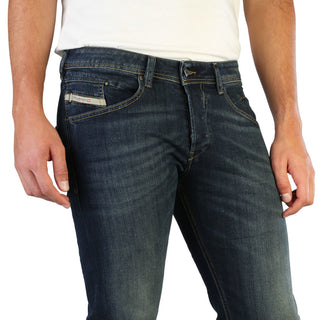 Diesel - Regular Fit Faded Jeans