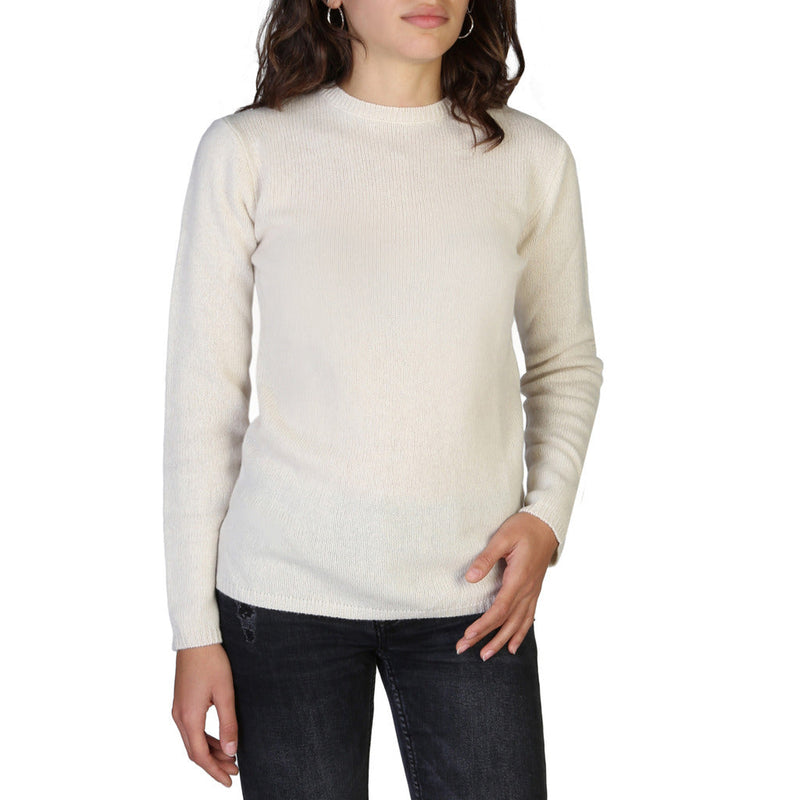 100% Cashmere - Italian Cashmere Sweater, Slim-Fit