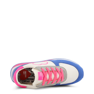 Love Moschino - Retro-Inspired Sneakers with Neon Detailing