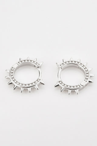 925 Sterling Silver Huggie Earrings