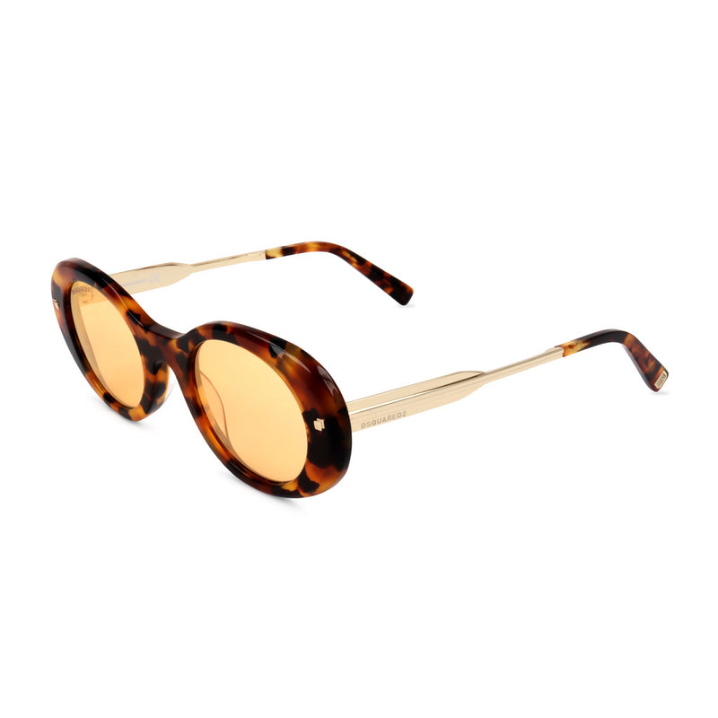 Dsquared2 - Tortoiseshell Sunglasses with Vibrant Yellow Lenses