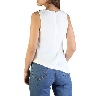 Armani Exchange - Summer Black White Sleeveless T-Shirt
