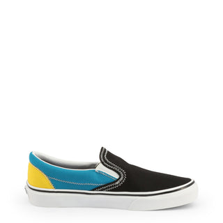 Vans - Classic Slip-On Sneakers with Zig-Zag Stitching