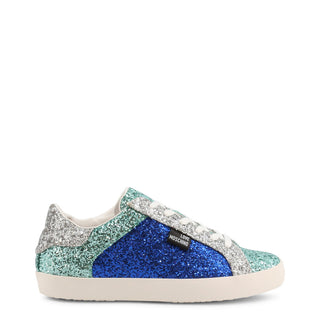 Love Moschino - Glittery Lace-Up Sneakers