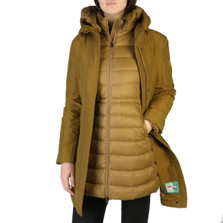 Woolrich - Long 3 in 1 Stretch Military Parka in olive green