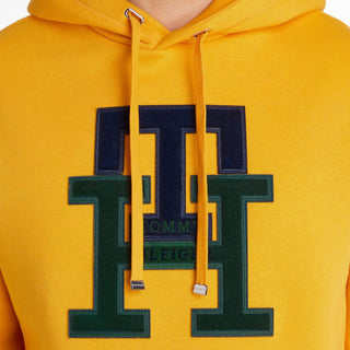 Tommy Hilfiger - Fleece-Lined Hoodie with Lettering Logo