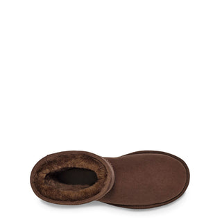 UGG - Classic Short II Suede and Genuine Shearling Lined Boots