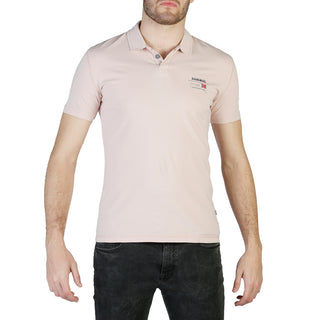 Napapijri - Regular Fit Short-Sleeved Cotton Polo Shirt with Logo