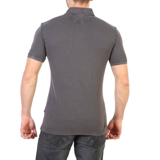 Napapijri - Ridge Collar Short-Sleeved Cotton Polo Shirt