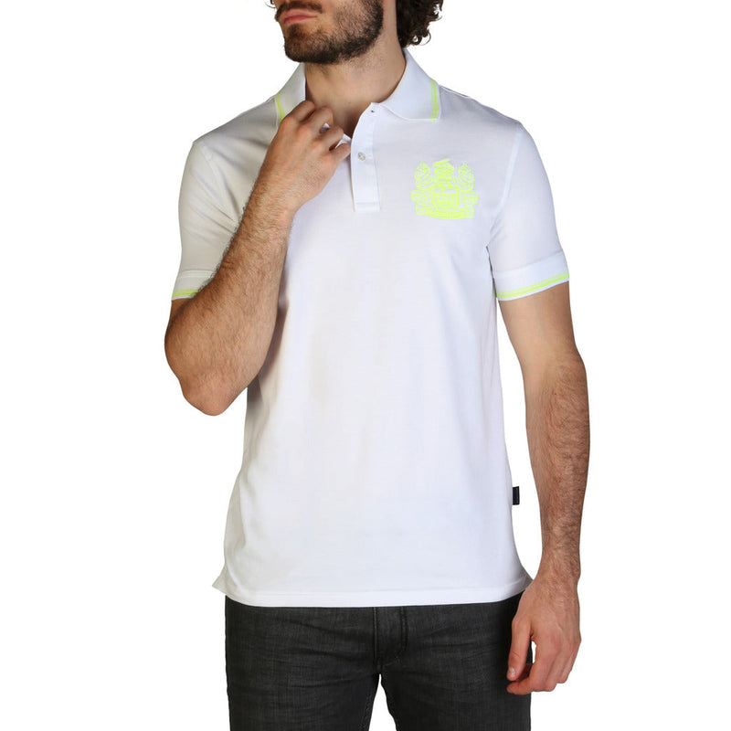 Aquascutum -  Short-Sleeved Cotton Polo Shirt with Logo