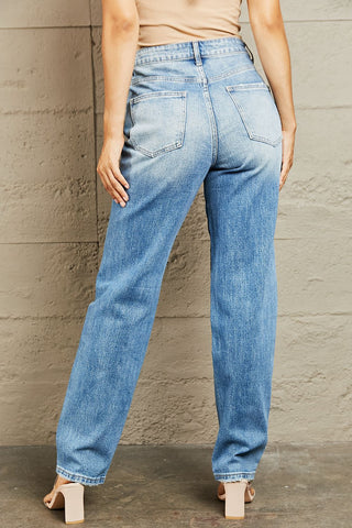 BAYEAS High Waisted Straight Jeans
