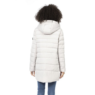 Baldinini Trend -warm coat white