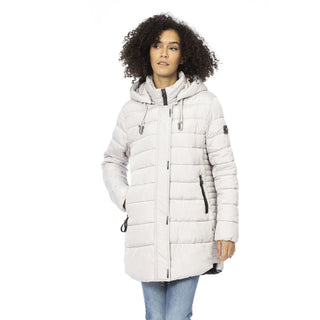 Baldinini Trend -warm coat white