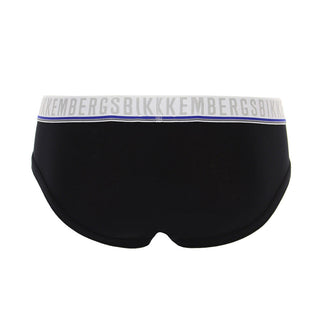 Bikkembergs - 3-Pack Cotton Briefs with Branded Waistband