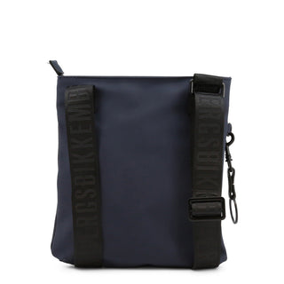Bikkembergs - Crossbody Bag with Logo Print and Detachable Key Hook