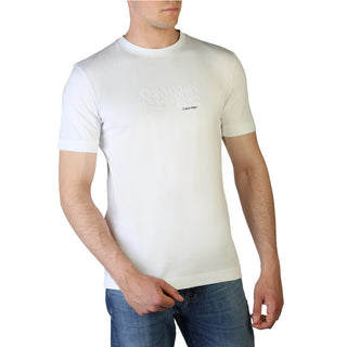 Calvin Klein - Basic Cotton T-Shirt with Embossed Logo