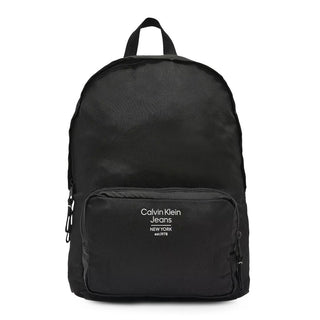 Calvin Klein - Black Backpack with Logo