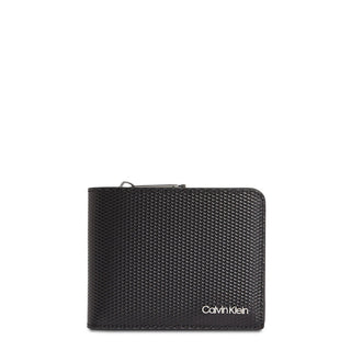 Calvin Klein - Cross-Stitch Leather Bifold Wallet