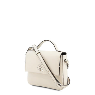 Calvin Klein - Leather-Look Crossbody Flap Bag