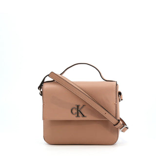 Calvin Klein - Leather-Look Crossbody Flap Bag