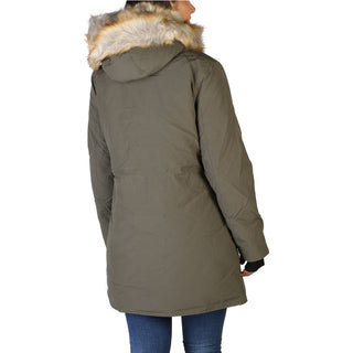 Calvin Klein - Padded Jacket with Faux-Fur Hoodie