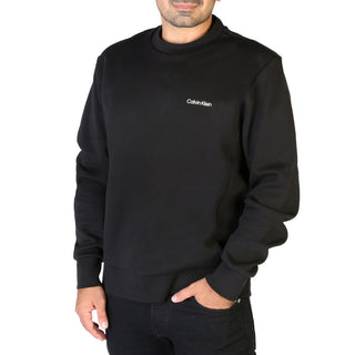 Calvin Klein - Sleek Crew-Neck Sweatshirt with Ribbed Hem