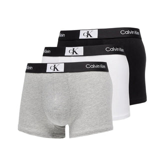 Calvin Klein - tri-pack underwear, boxer shorts, white, grey, black