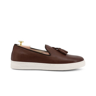 Duca di Morrone - Diego Pelle Leather Loafers with Tassel Detailing