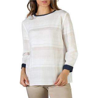 Fontana 2.0 - Chic Italian Long- Sleeved Shirt Multicolor