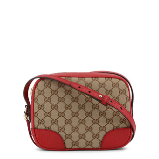Gucci - Logo Print Crossbody Bag with Accent Color