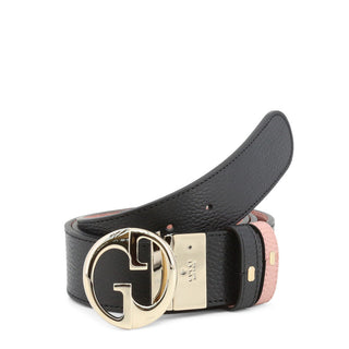 Gucci - Textured Italian Leather Belt with Accent Color