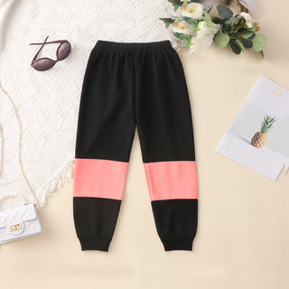 Kids Graphic Cropped Sweatshirt and Joggers Set