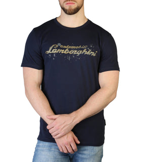 Lamborghini - 100%-Cotton T-Shirt with Printed Logo
