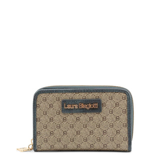 Laura Biagiotti - Dema Zip-Up Purse with Fold-Out Card Compartment