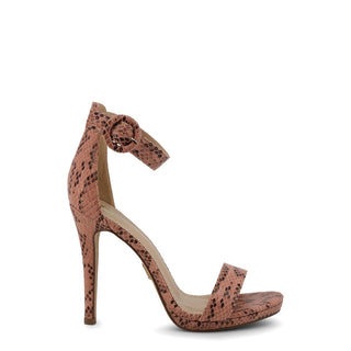 Laura Biagiotti - Faux Snakeskin Stilettos With Buckled Ankle Strap