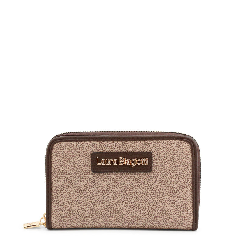 Laura Biagiotti - Tabitha Zip-Up Purse with Fold-Out Card Compartment