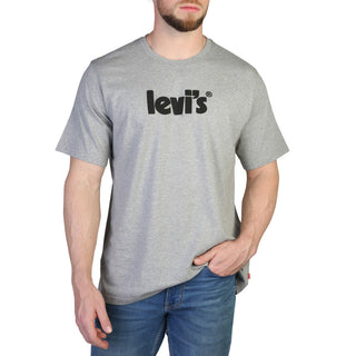 Levis - Short-Sleeved Cotton T-Shirt with Logo