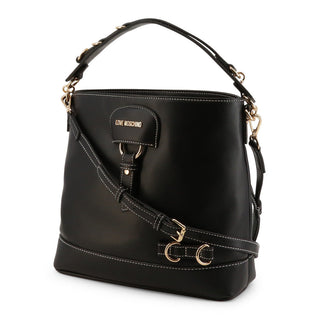 Love Moschino - Black Synthetic Leather Shoulder Bag