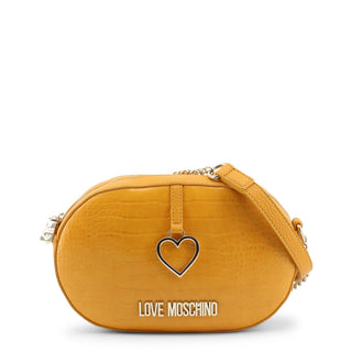Love Moschino - Embossed Crossbody Bag with Heart Logo