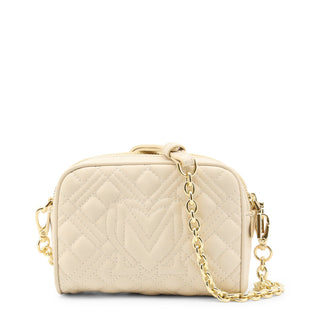 Love Moschino - Quilted Crossbody Bag with Golden Hardware