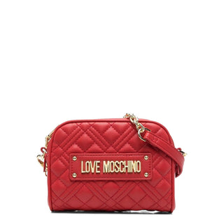 Love Moschino - Quilted Crossbody Bag with Golden Hardware