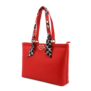 Love Moschino - Shopping Bag with Heart Print Details