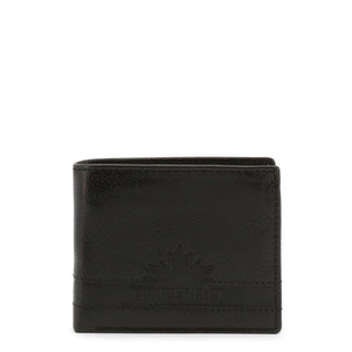 Lumberjack - Crystal Leather Fold Wallet with Embossed Logo and Coin Purse