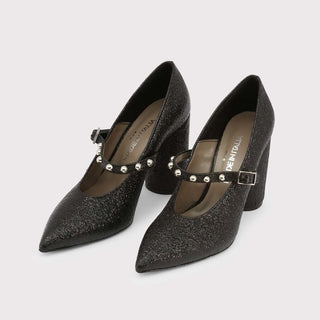 Made in Italia - Amelia Pointed-Toe Pumps With Pearl Studded Straps