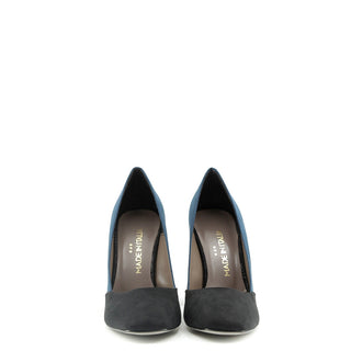 Made in Italia - Color Duo Squared-Toe Pumps with Block High Heels