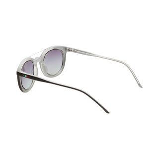 Made in Italia - Senigallia Round Black Vintage Style Sunglasses