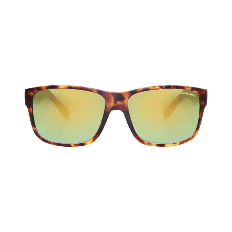 Made in Italia - Vernazza Tortoiseshell Sunglasses with Mirrored Lenses
