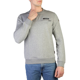 Napapijri - Monochromatic Fleeced Sweatshirt with Pocket