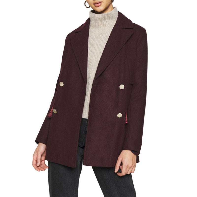 Pepe Jeans - Double-Breasted Button-Up Coat